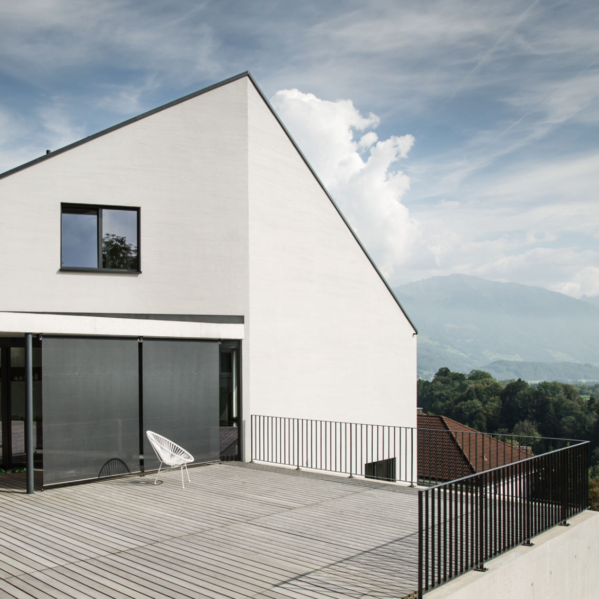Architectural photography of houses in Zurich Oberland